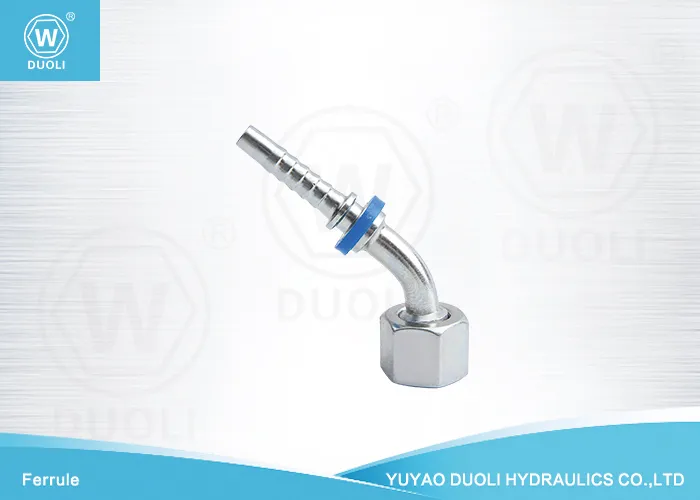 45° METRIC FEMALE 24° CONE O-RING L.T. ISO 12151-2-DIN3865 (DKO-L)