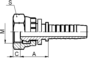 METRIC FEMALE MULTI SEAL